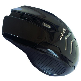 Mouse wireless Advance Gaming 501C-hitam